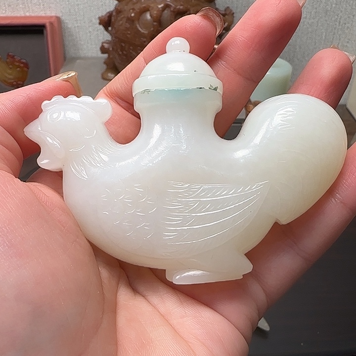 毛***毛精美的小摆件非常漂亮