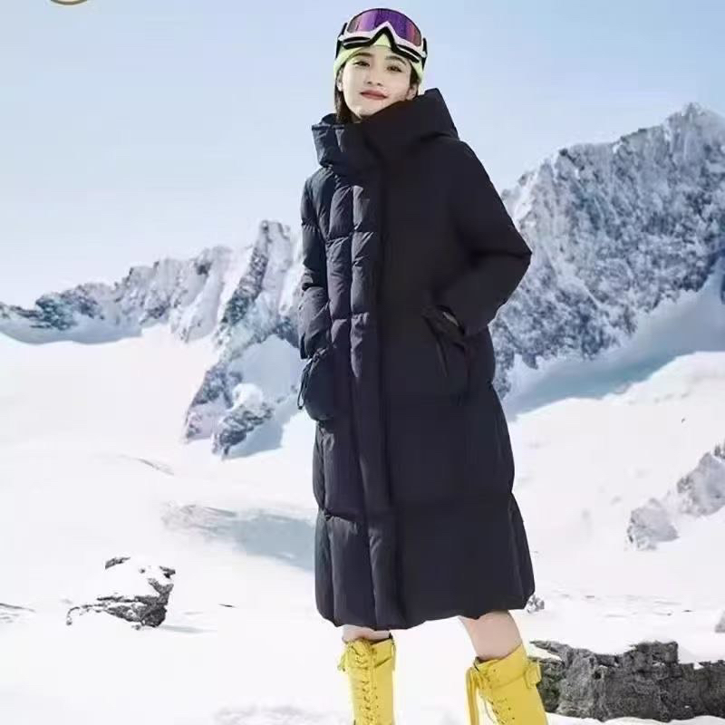 时尚长款休闲羽绒服
