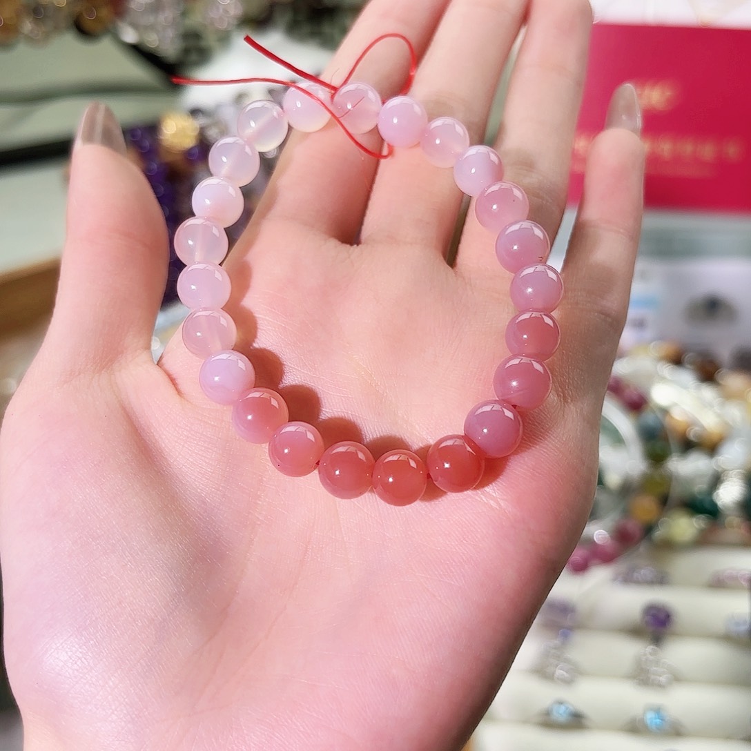 玛瑙/玉髓手串未镶嵌渐变