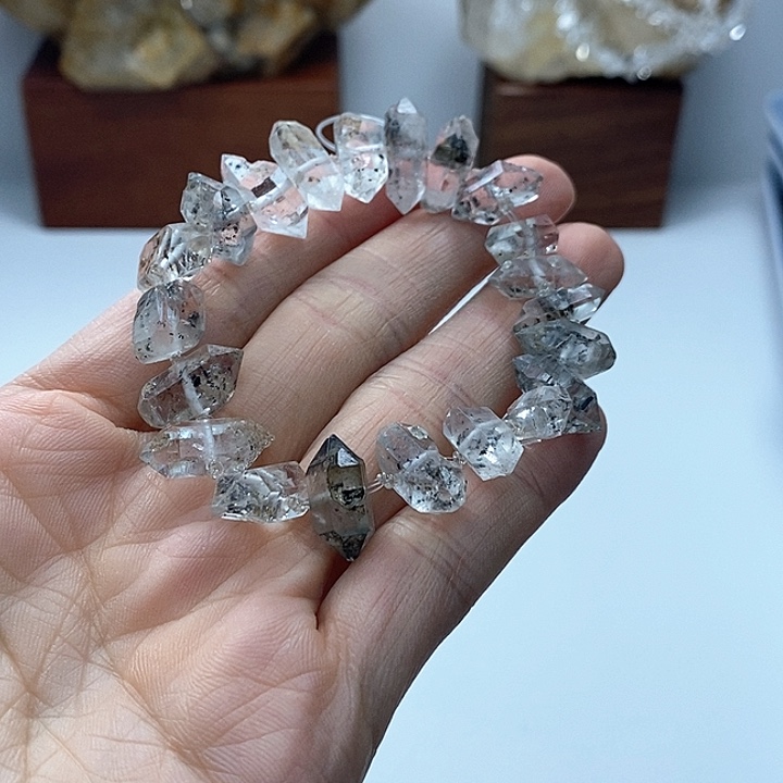 水晶颈饰未镶嵌闪灵钻手链