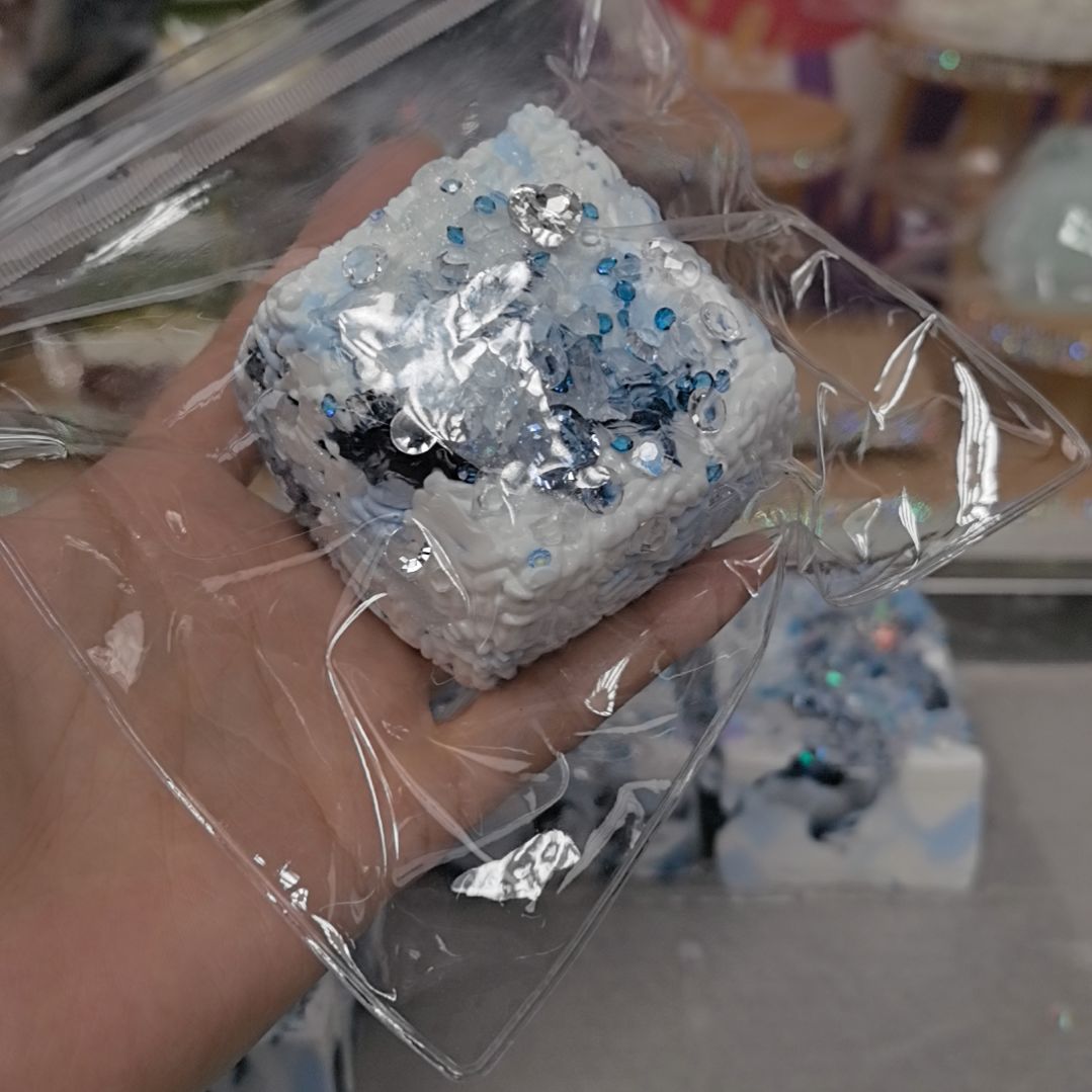 硅胶乳膏大雪米砖180g