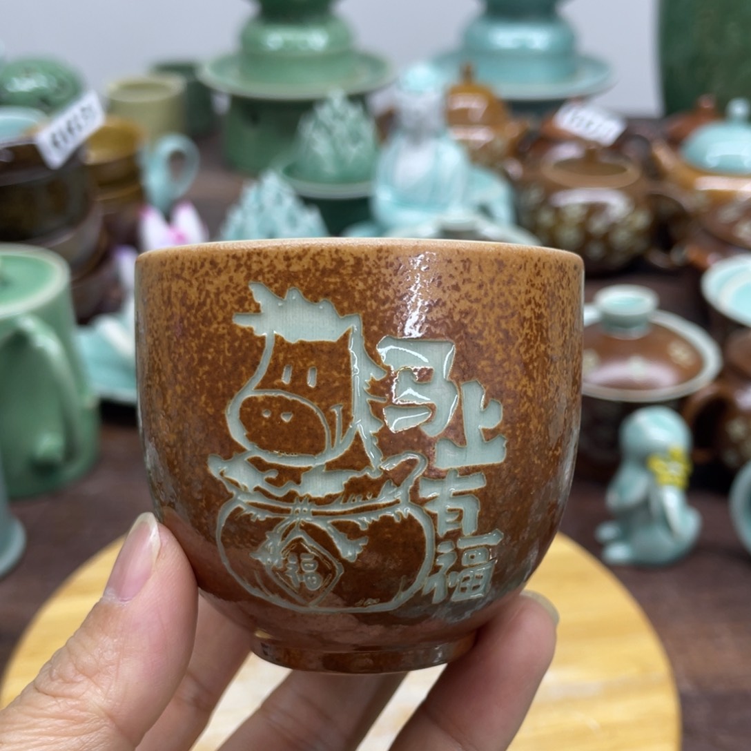 微瑕特价青瓷青瓷
