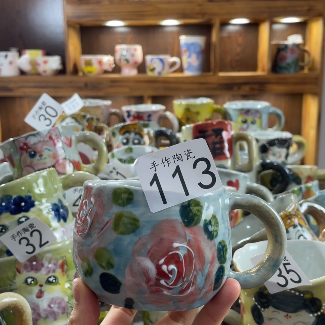 景德镇手工陶瓷杯子113