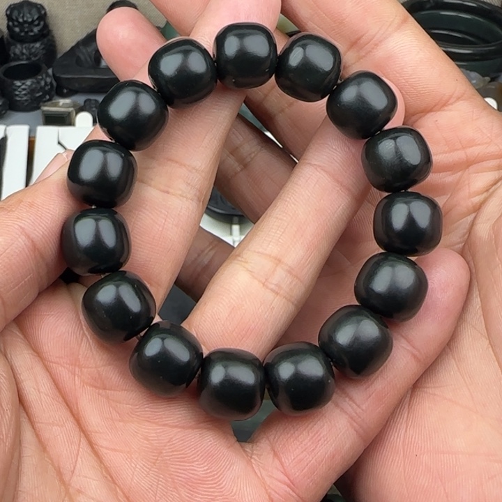 和田玉（青玉）颈饰未镶嵌卡14西瓜皮