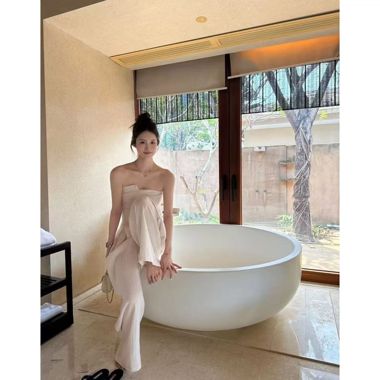 徐秋阳   独家女孩  夏季新款百搭时尚休闲显瘦显白套装12863