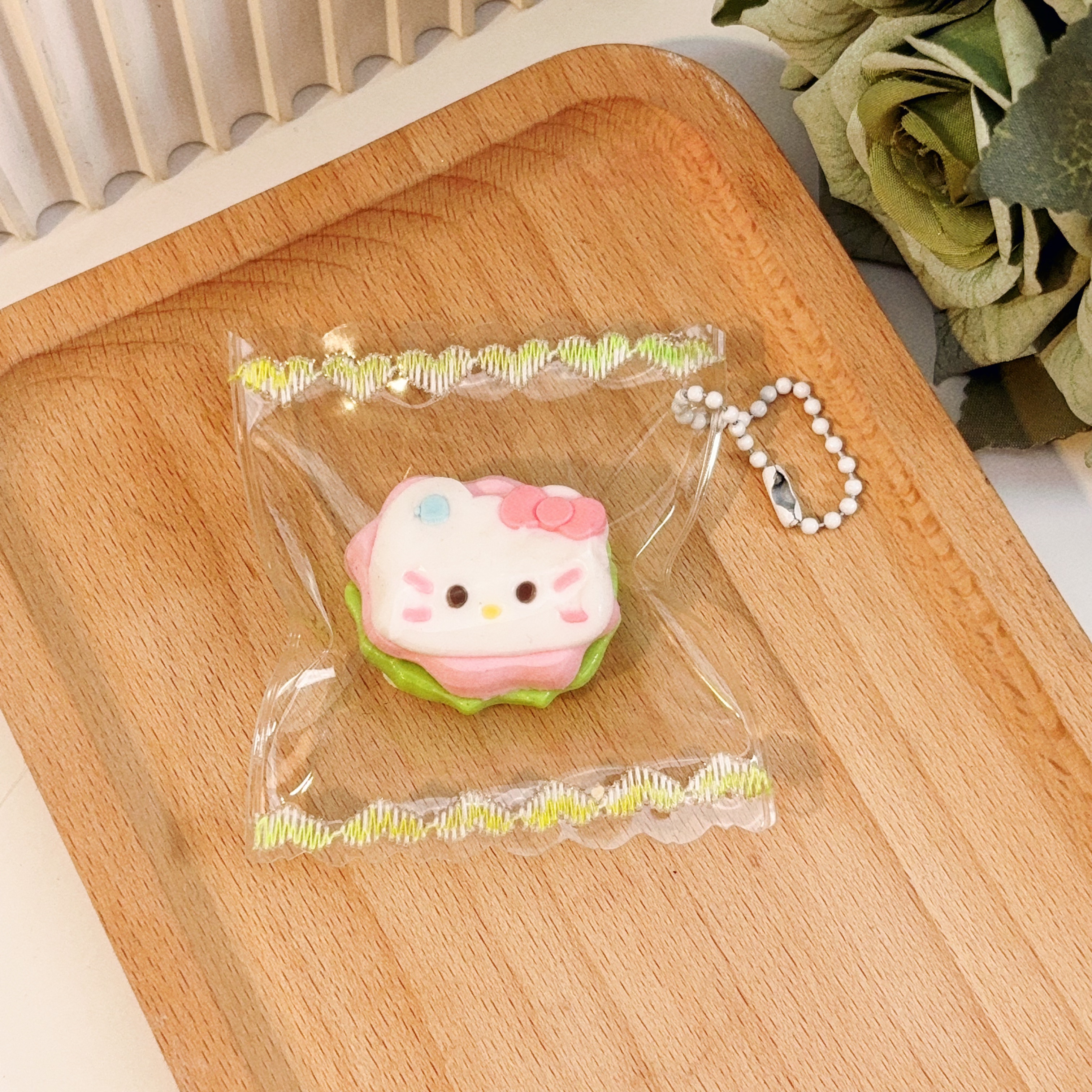 90号壳大大捏捏乐解压玩具小鼻噶kt汉堡手工制作默认瑕疵