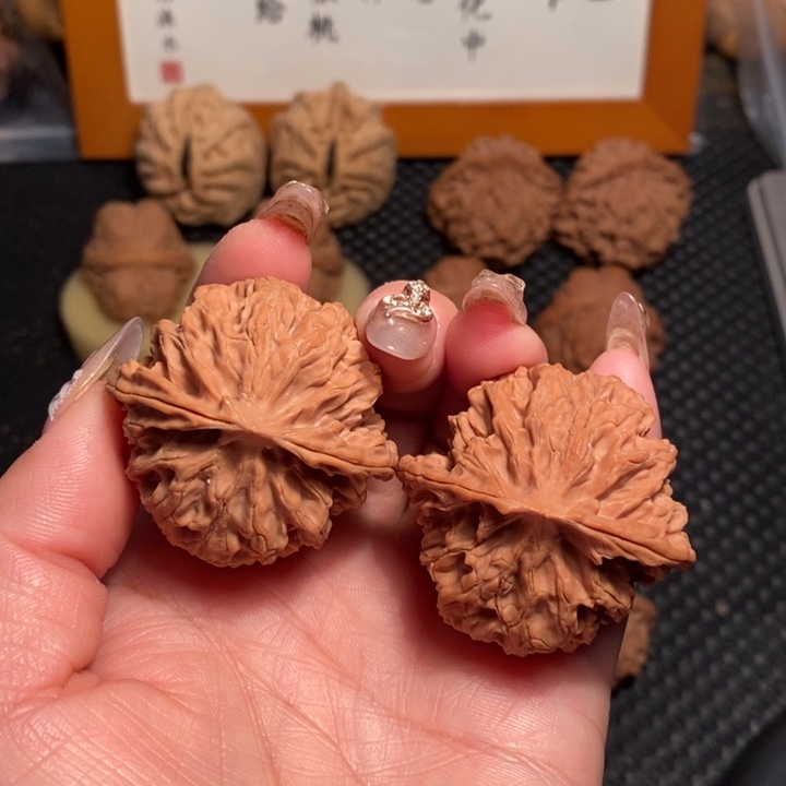 文玩核桃把件42苹果