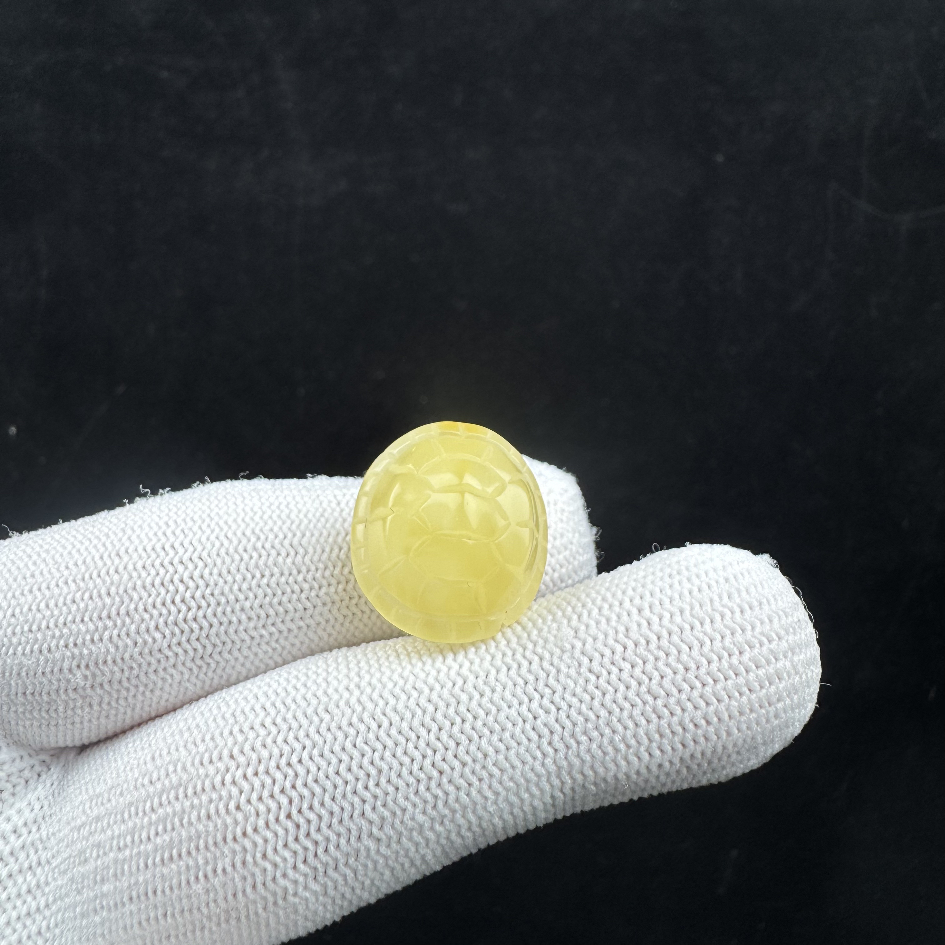 F1904天然原矿蜜蜡 富甲17*19*13mm 支持鉴定 假一罚十