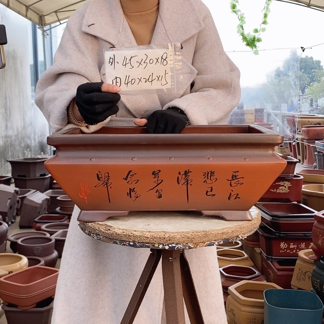 紫砂花盆紫砂花盆