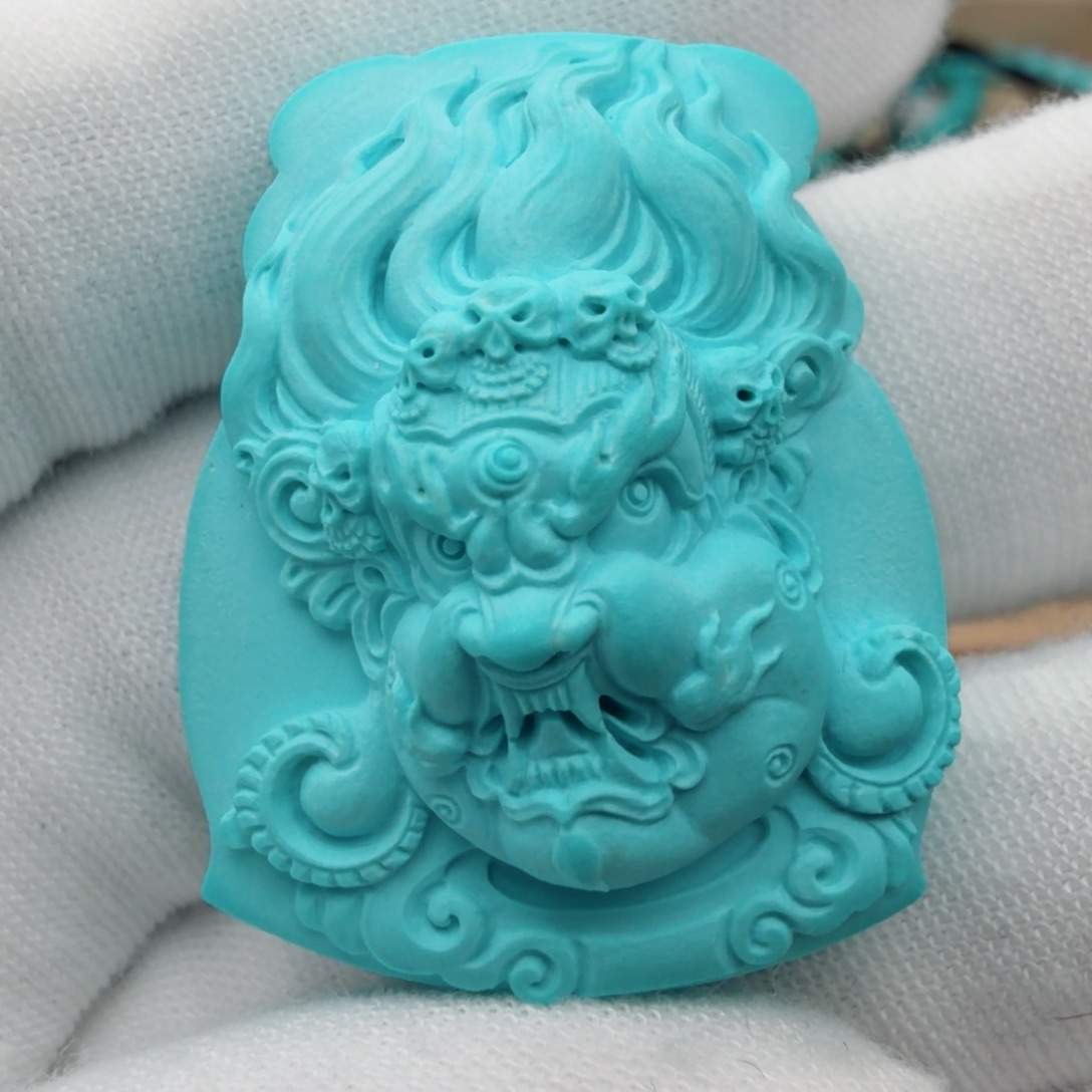 绿松石未镶嵌珠宝奇石