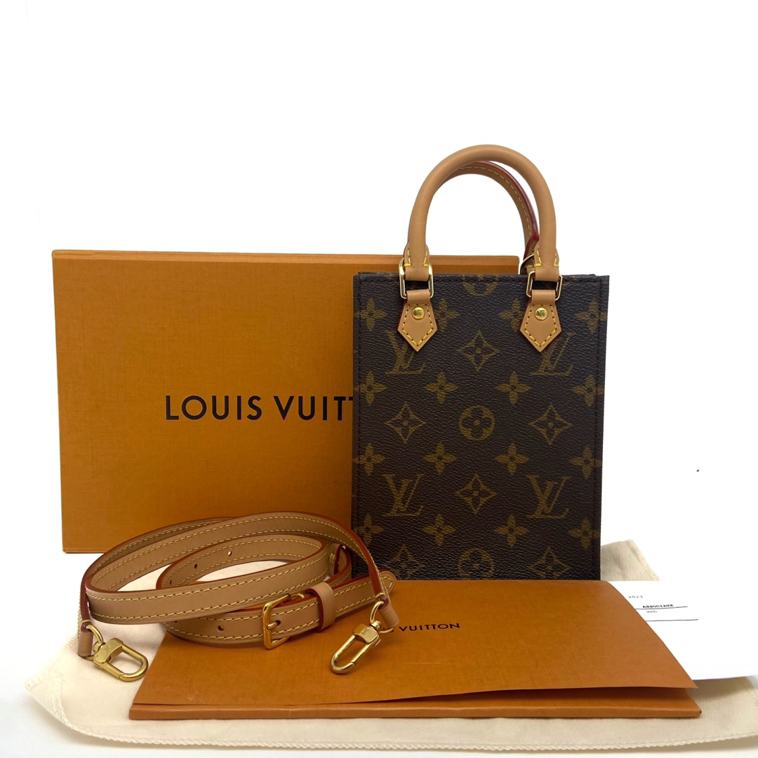 99新 LouisVuitton/路易威登 大全套带票 芯片款 老花mini琴谱包