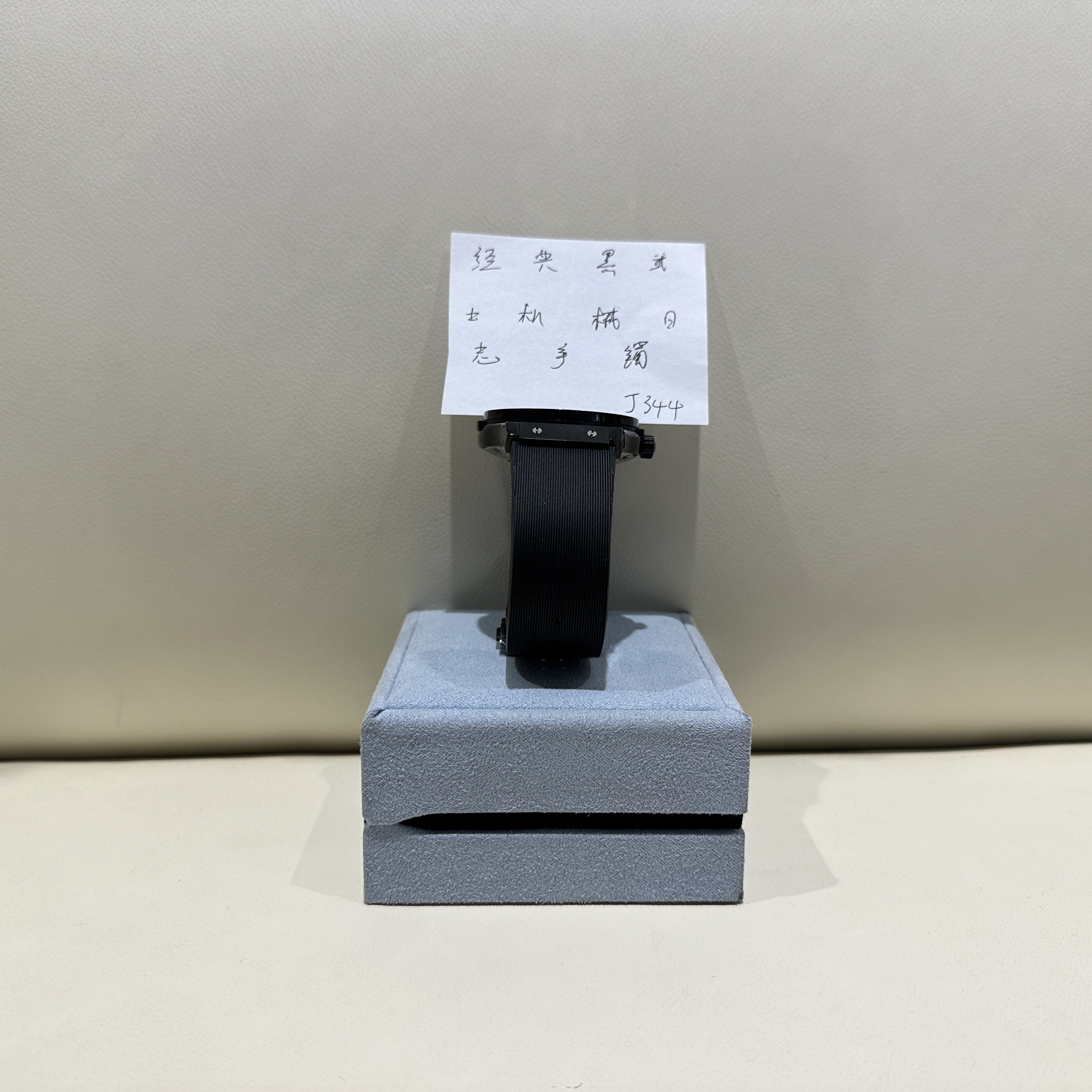 钛钢手镯 经典黑武士机械日志手镯 ZF-J344