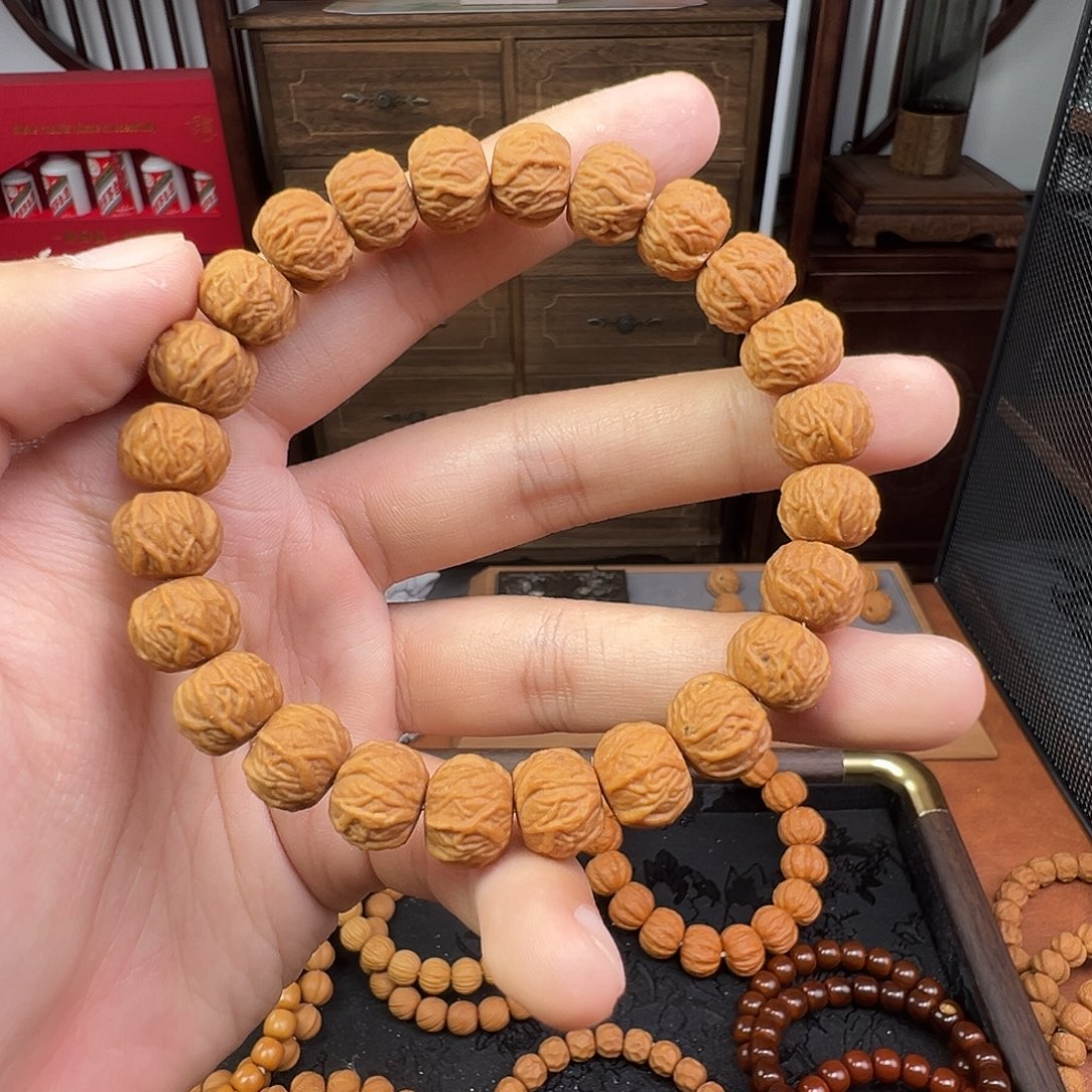核桃手串/手链小毒液