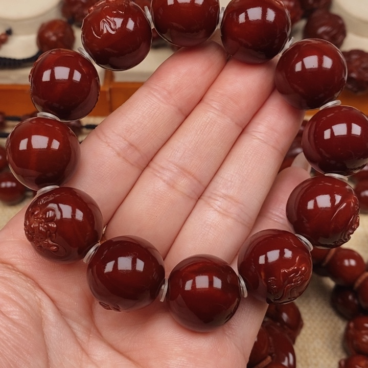 笑***生吊坠橄榄核无相佛