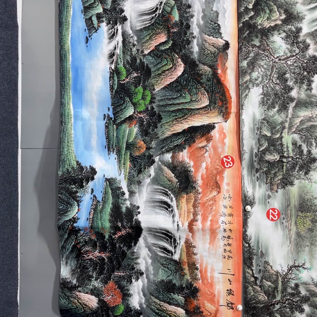 国画雪**梅我的小伙伴都惊呆