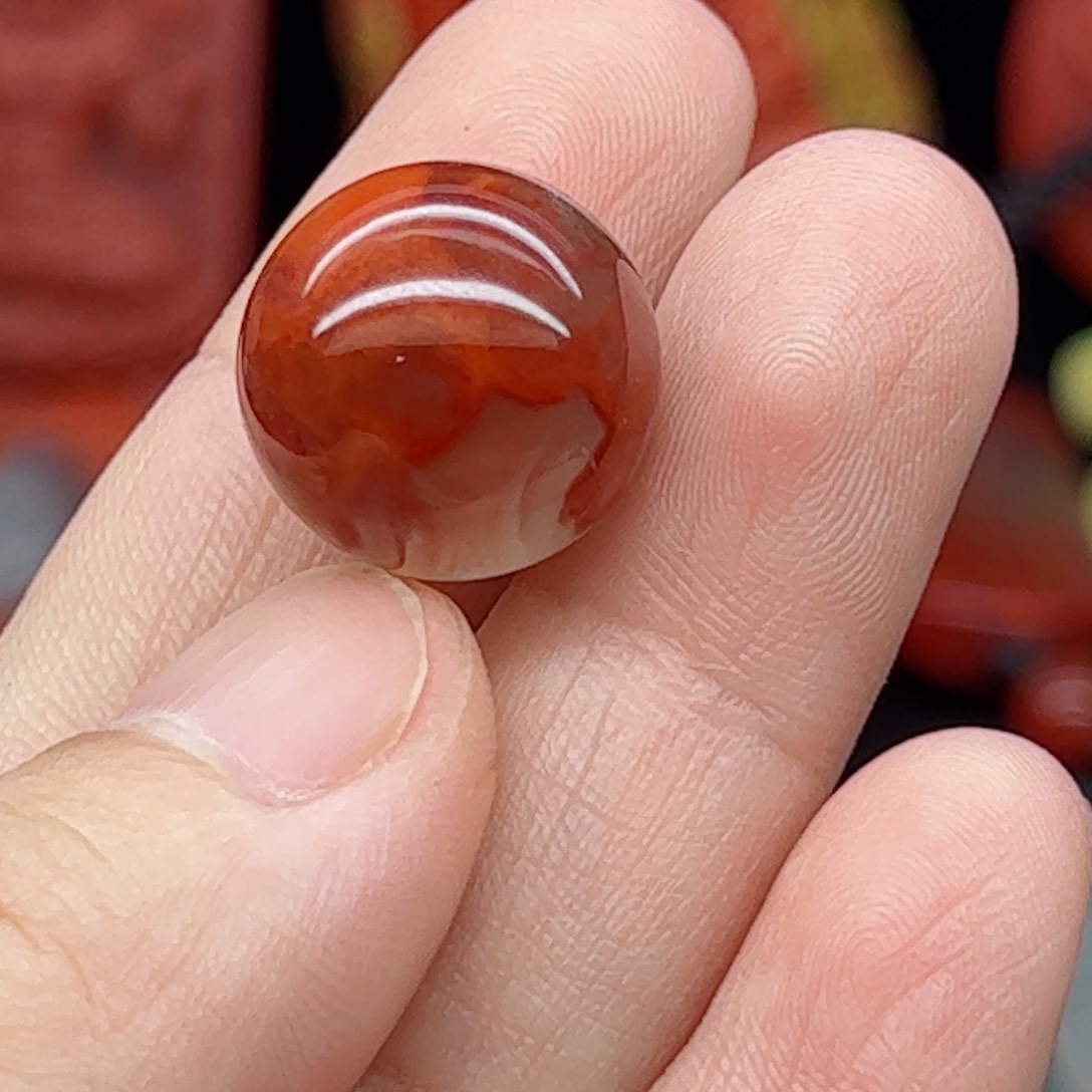 念***北南红玛瑙配饰未镶嵌