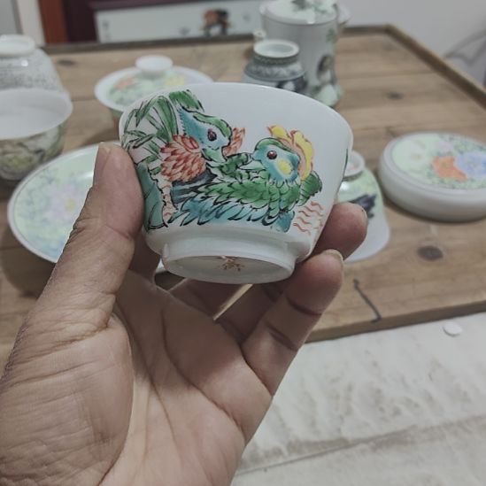 戴玉衡手绘陶瓷艺术杯子