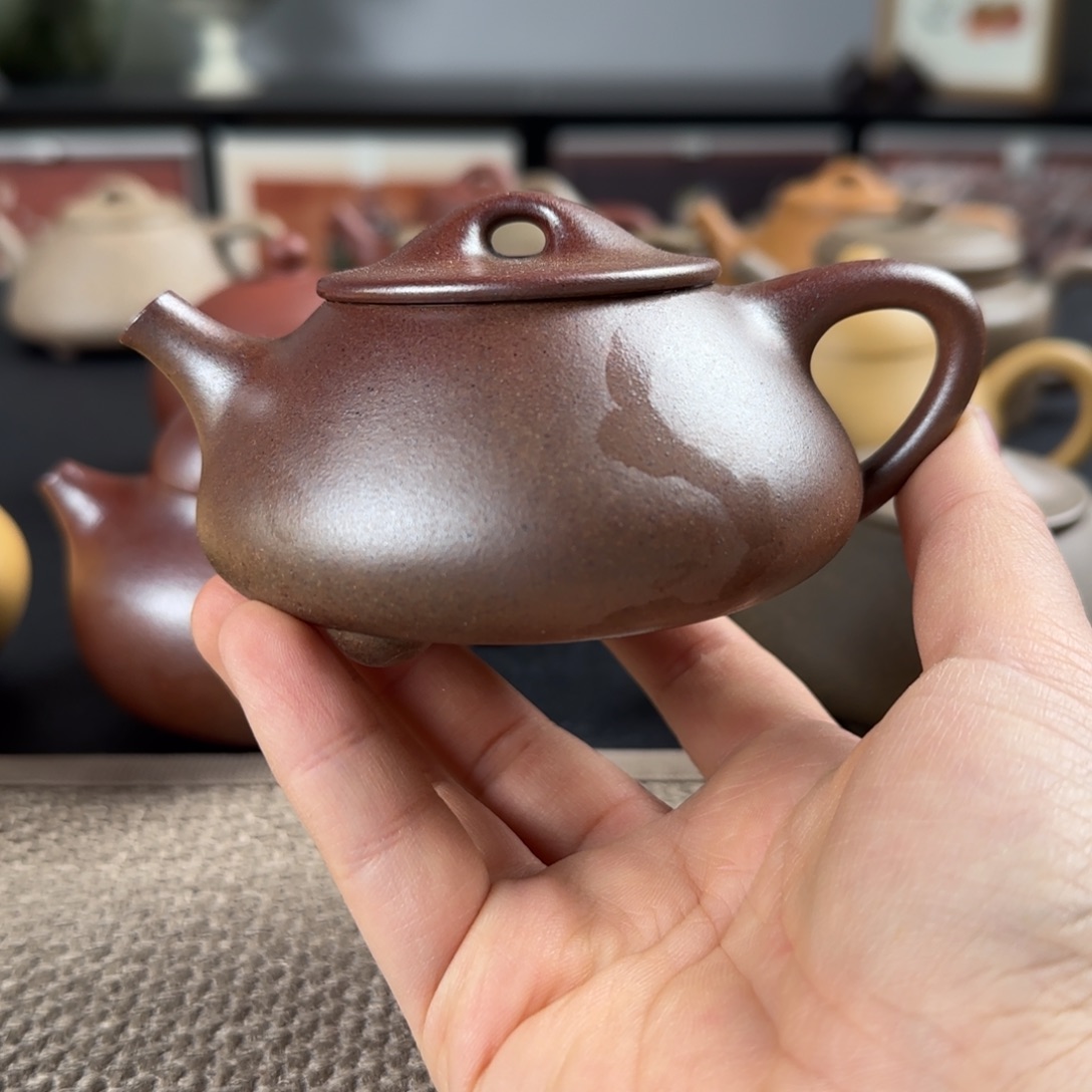 茶壶紫砂柴烧景舟