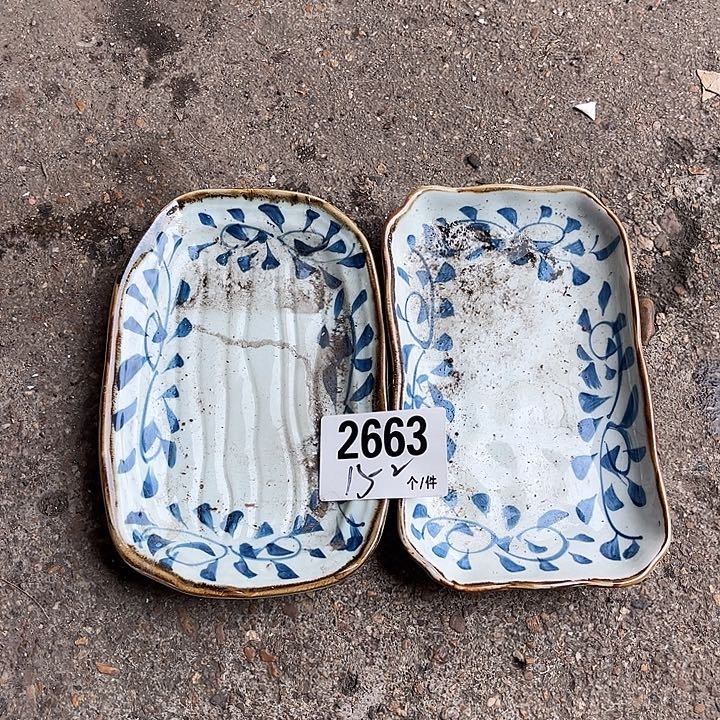 搪瓷微瑕外贸陶瓷2663