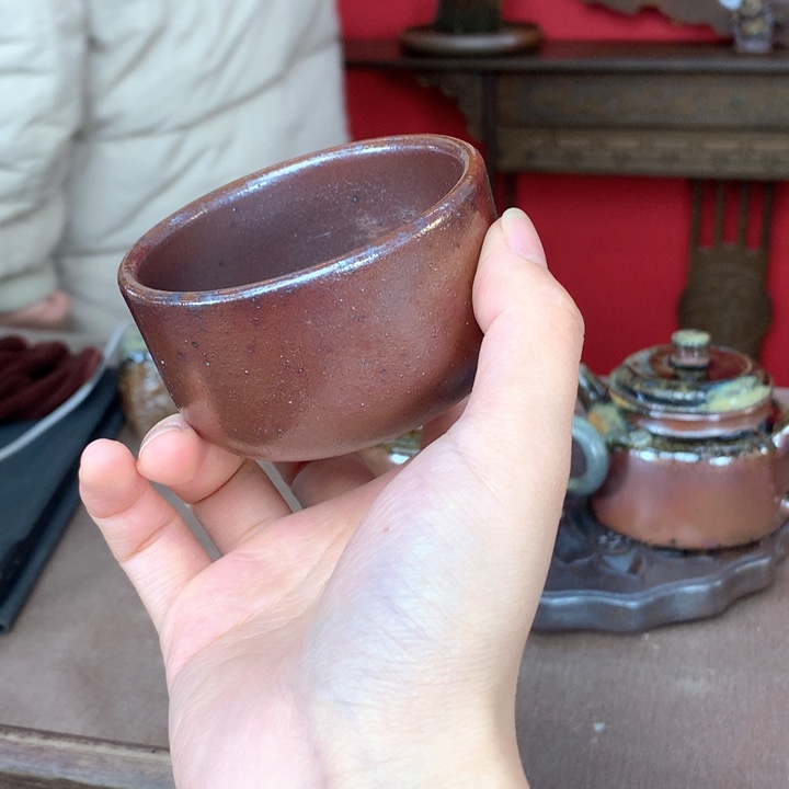 紫砂柴烧纯自然柴烧