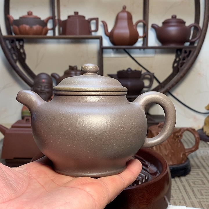 紫砂茶壶用****4原矿紫砂壶