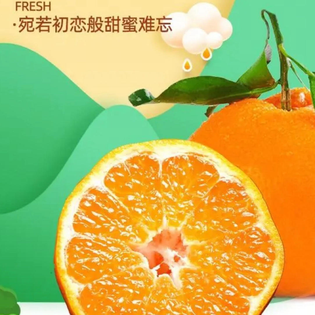 鲜甜多汁新鲜应季耙耙柑水果现摘现发四川省