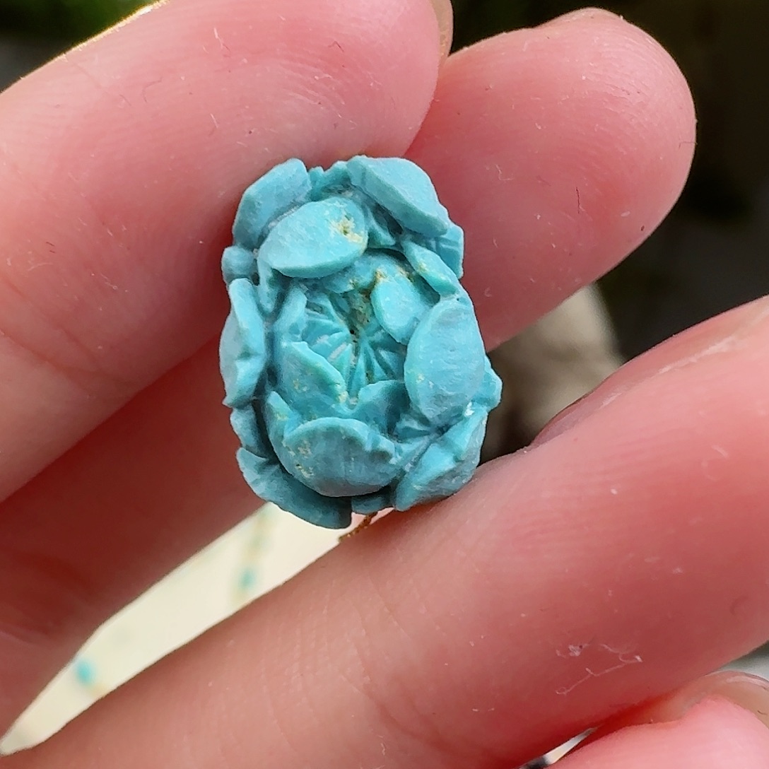 绿松石珠宝奇石未镶嵌