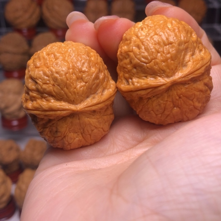 文玩核桃吊坠23金馒头