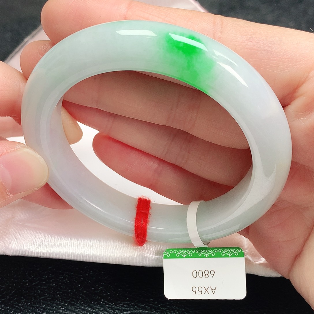 翡翠手镯未镶嵌55➕