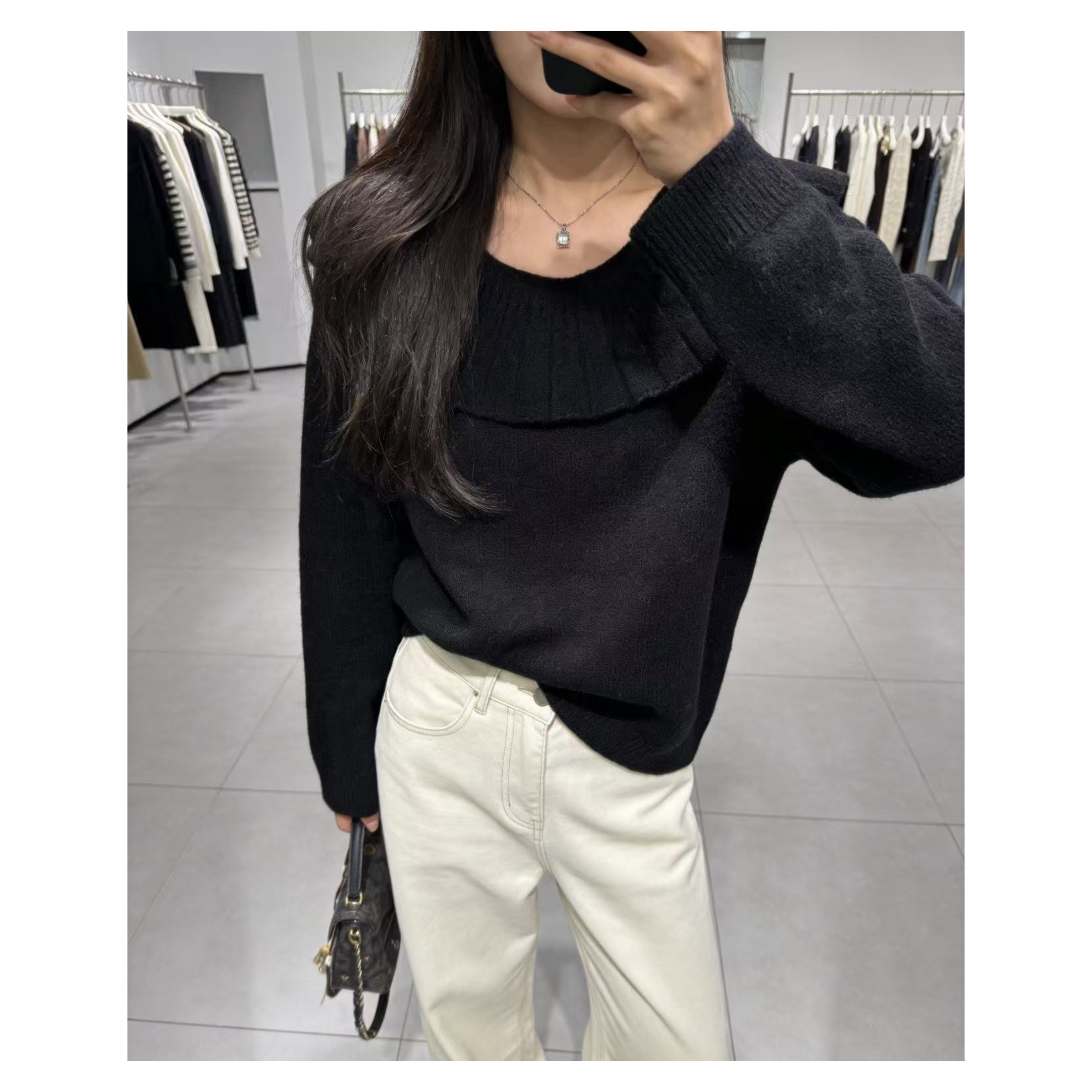 羊绒请干洗！胸112-160长53（部分无三标介意慎拍）羊绒衫 4768