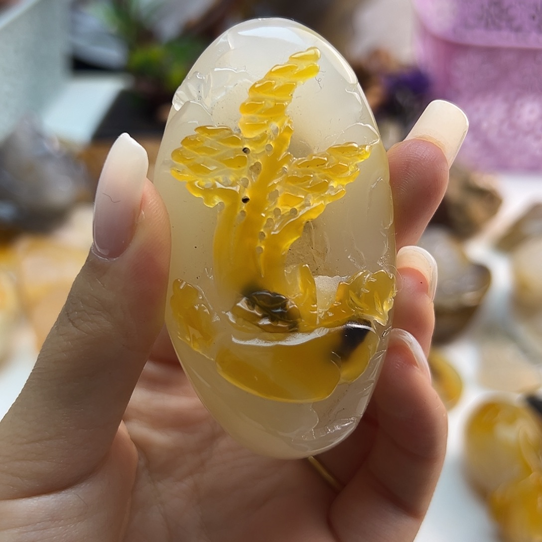 玛瑙/玉髓未镶嵌颈饰