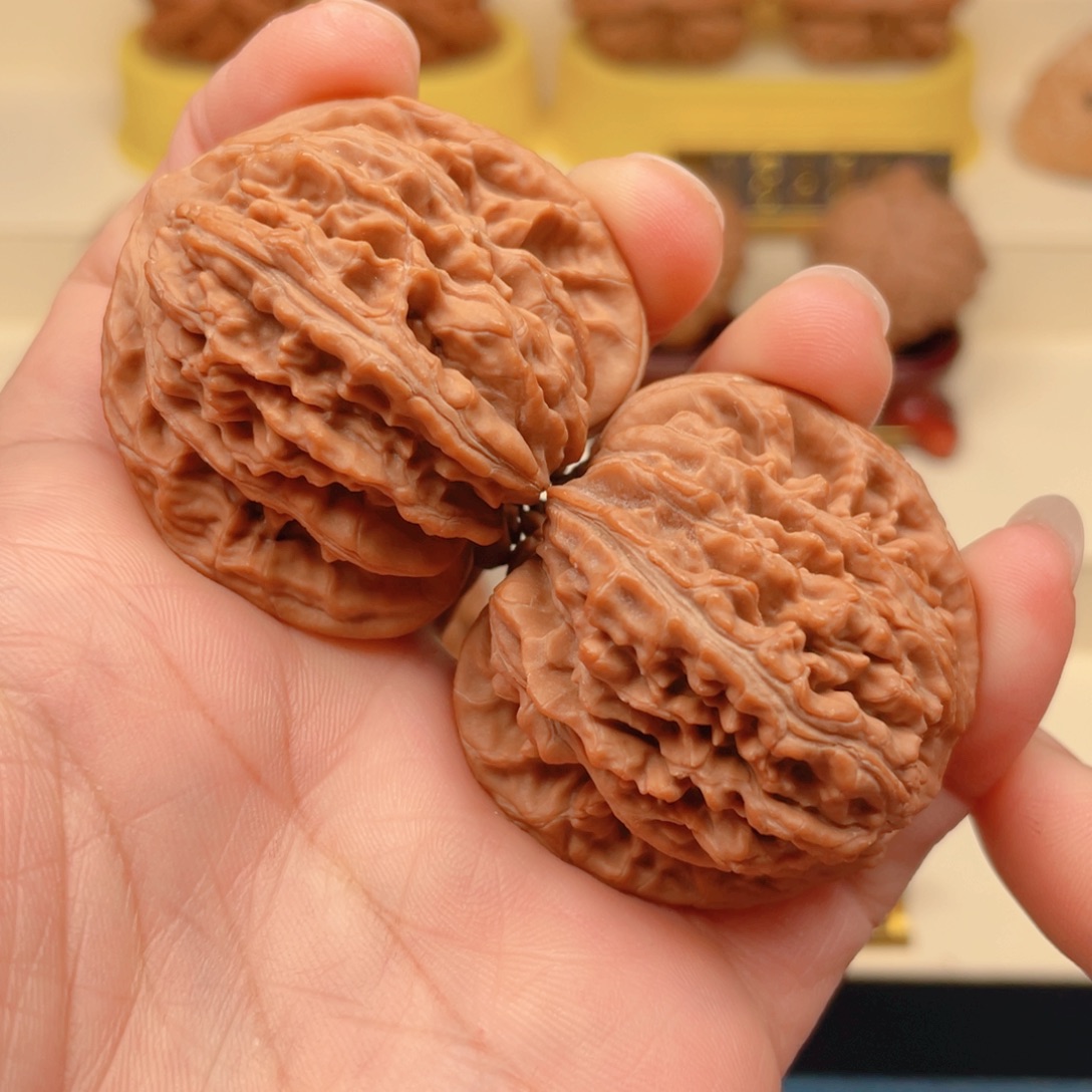 文玩核桃把件四座楼42