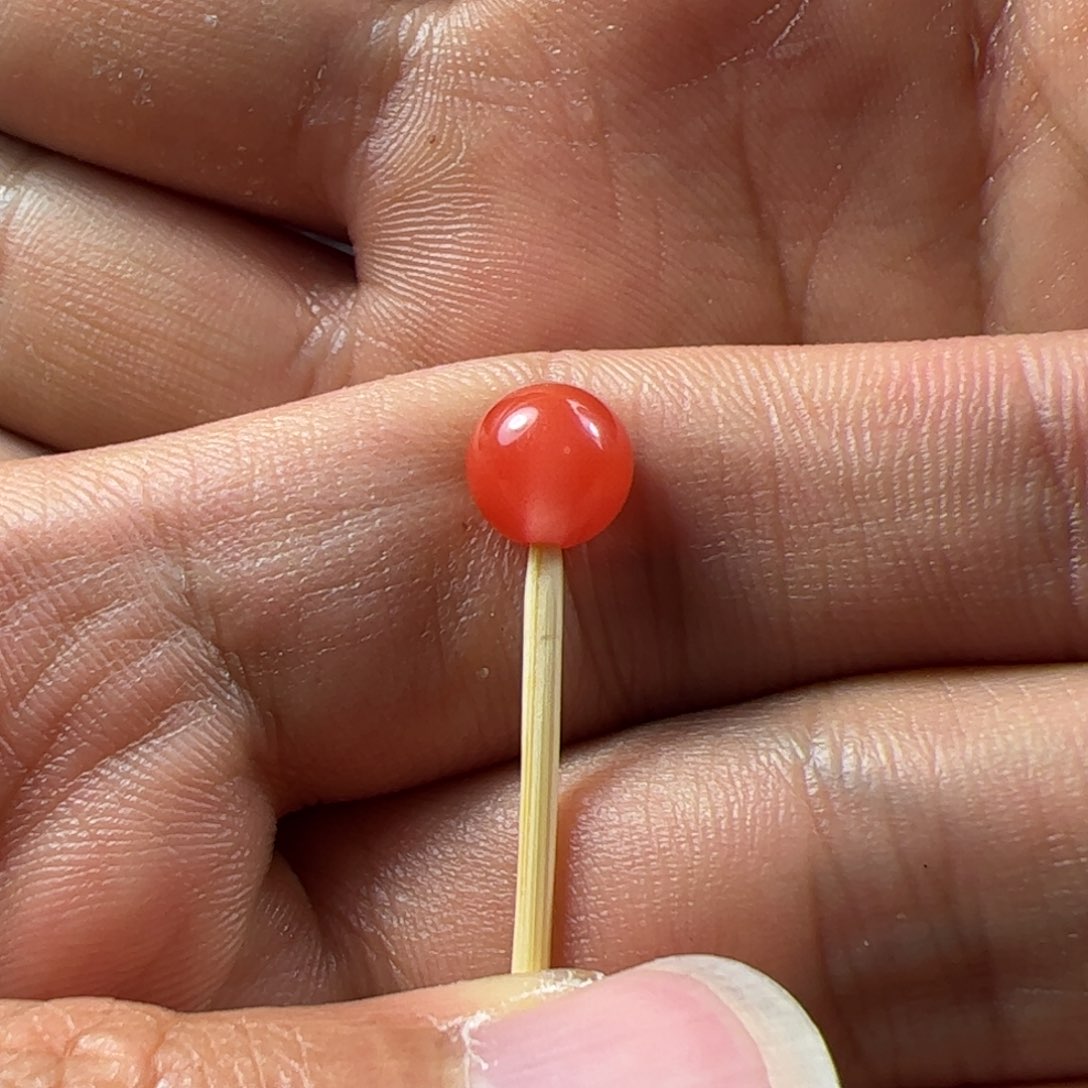 南红玛瑙珠子未镶嵌稳****观