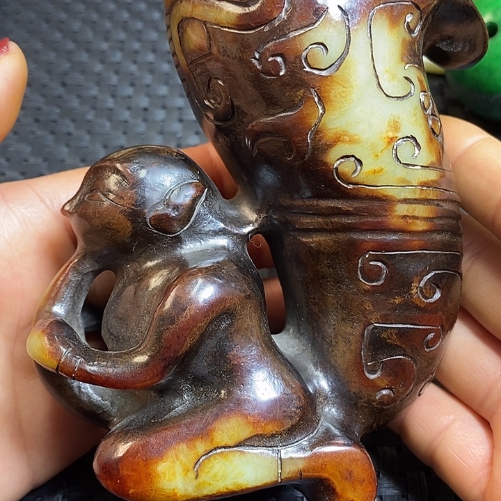 紫金钵盂菩提吊坠