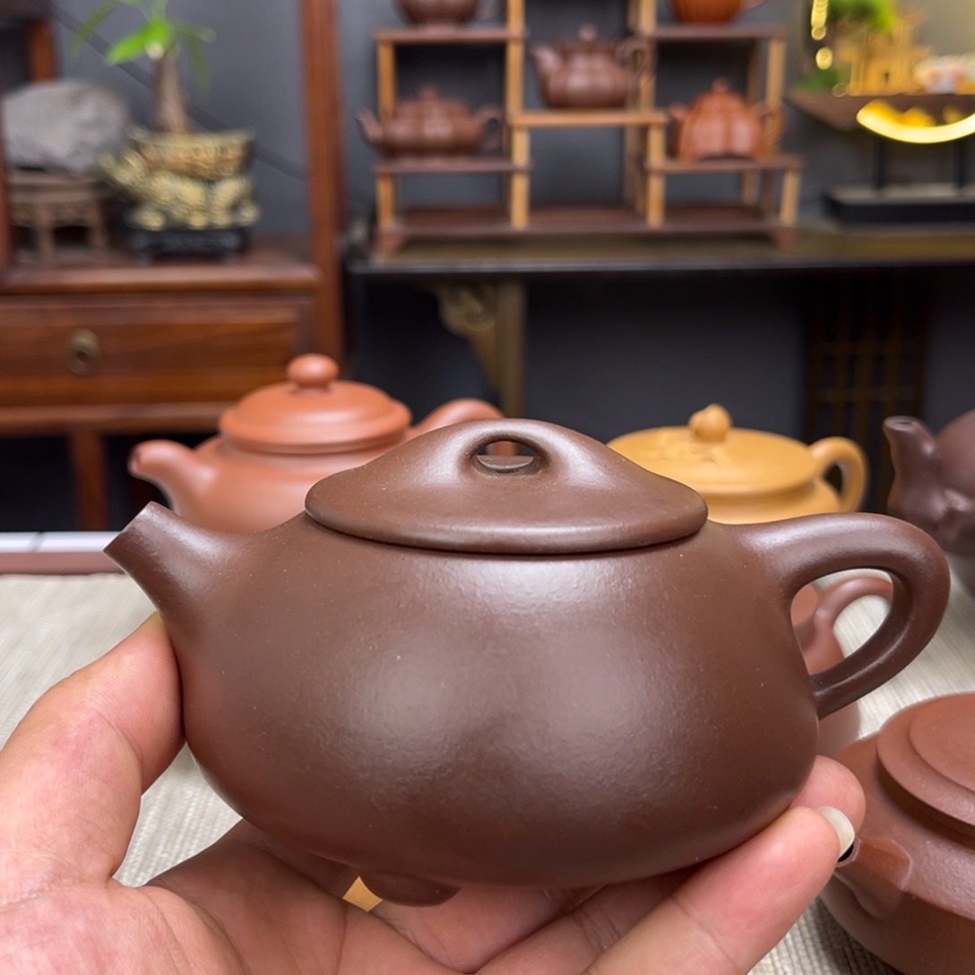 紫泥茶壶孤品容量280
