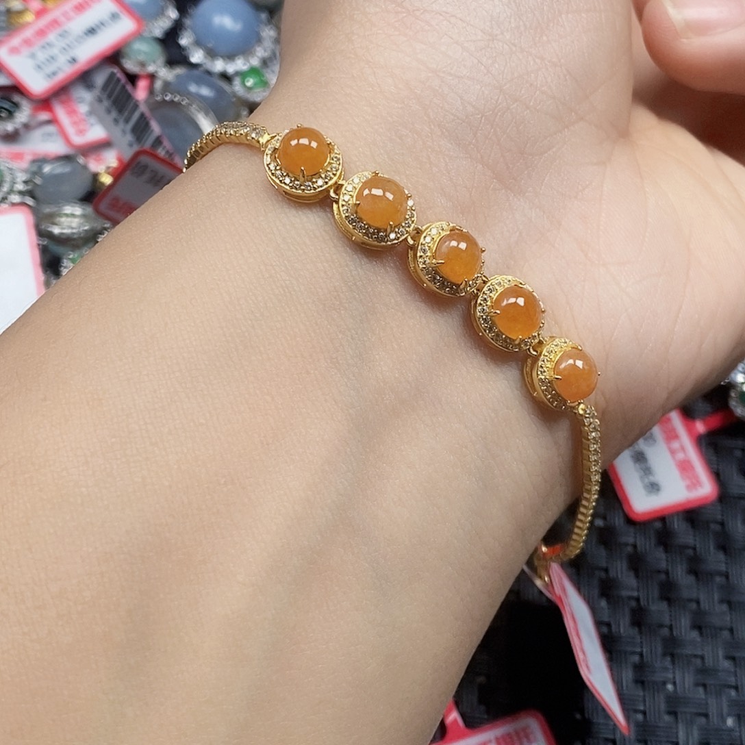 翡翠银S925镶嵌戒指