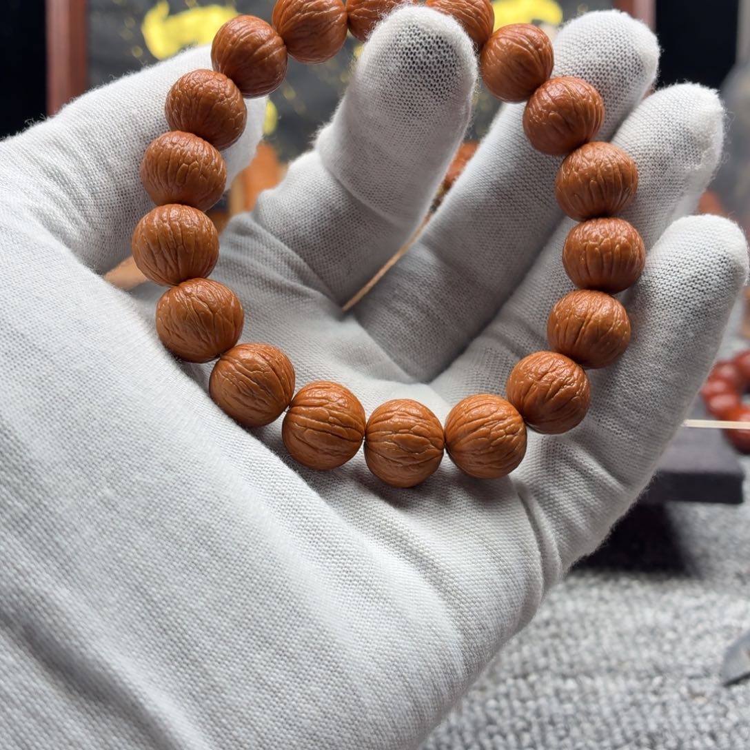 中***号猴头核桃吊坠强迫症13.0凤羽