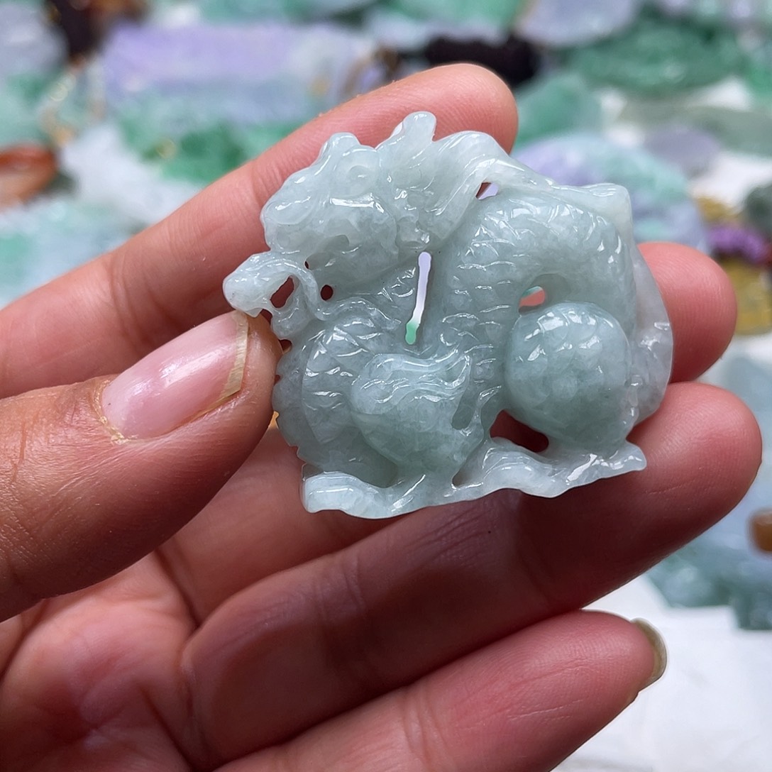 颈饰未镶嵌翡翠翡玉缘翡翠