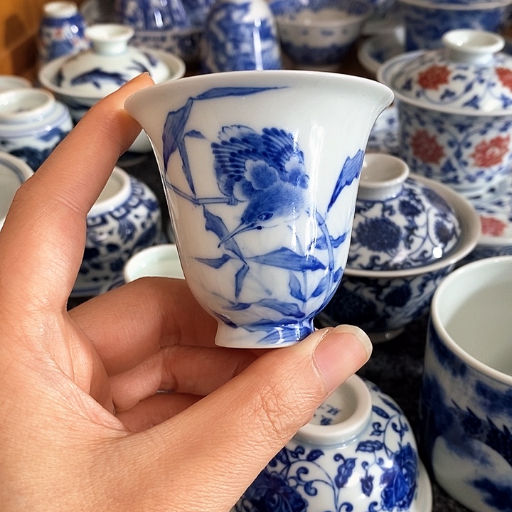 【至坤承器】单翠闻香杯