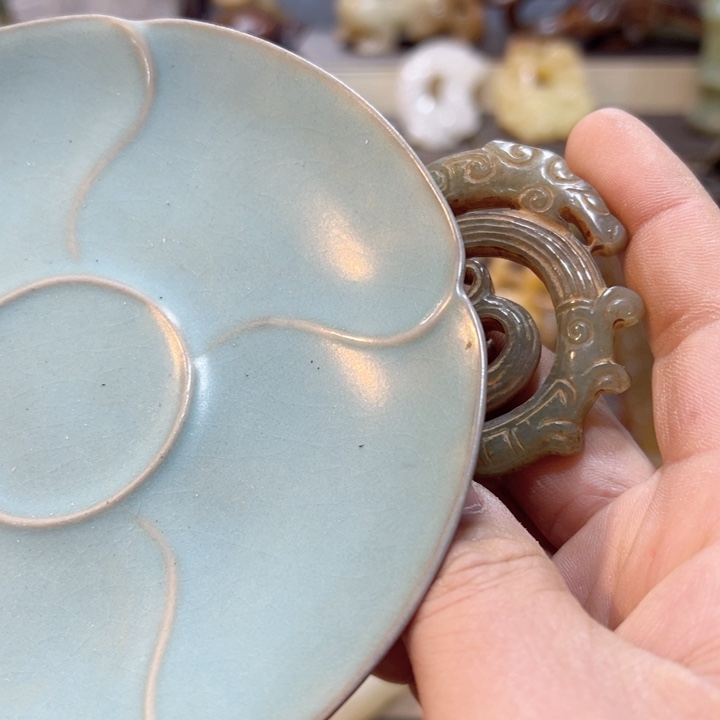 摆件摆件罐盛宝斋物件