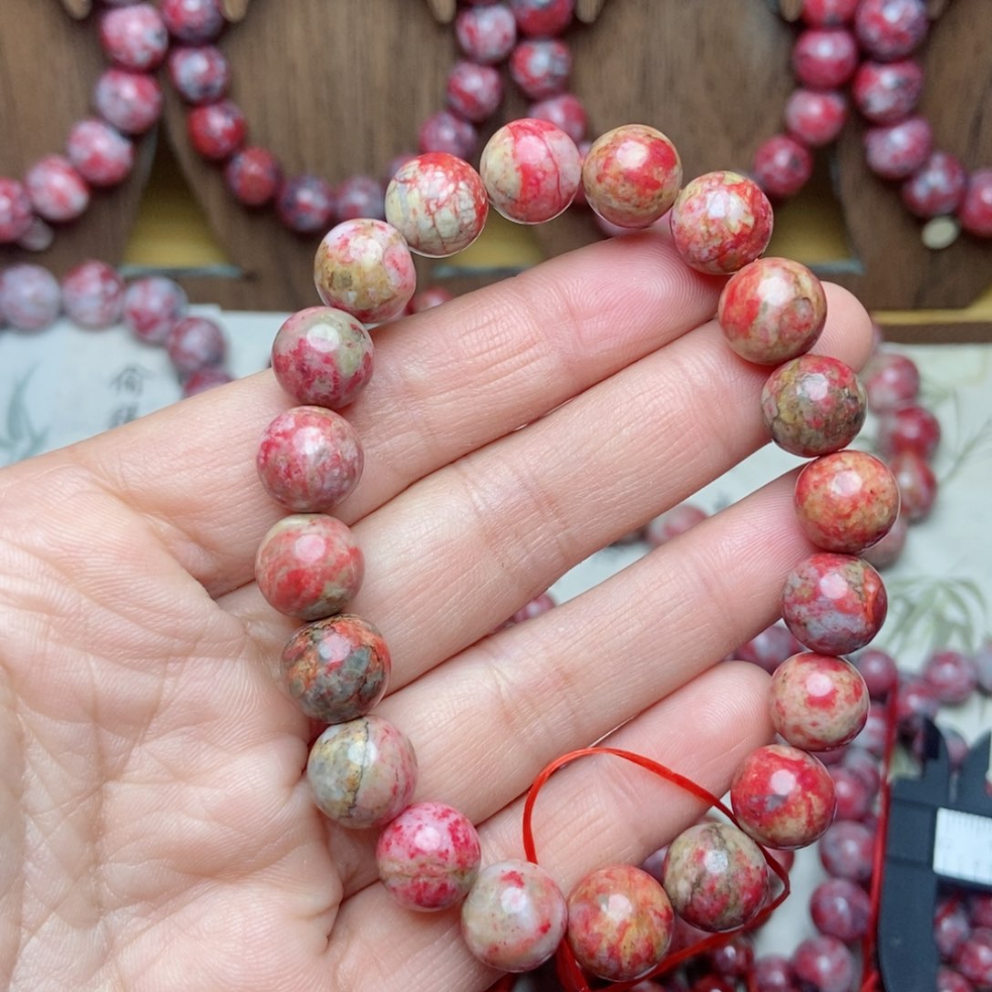 天然辰砂朱砂原石卡10