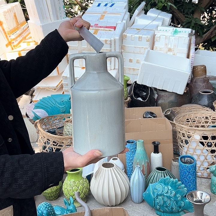 瓶高度25厘米口径4厘米微瑕捡漏