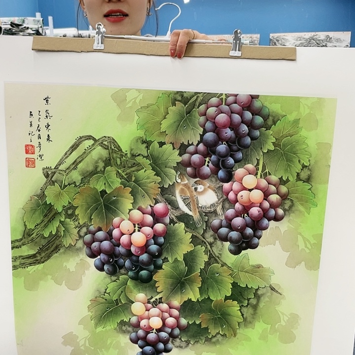 国画纯手绘国画作品鉴赏