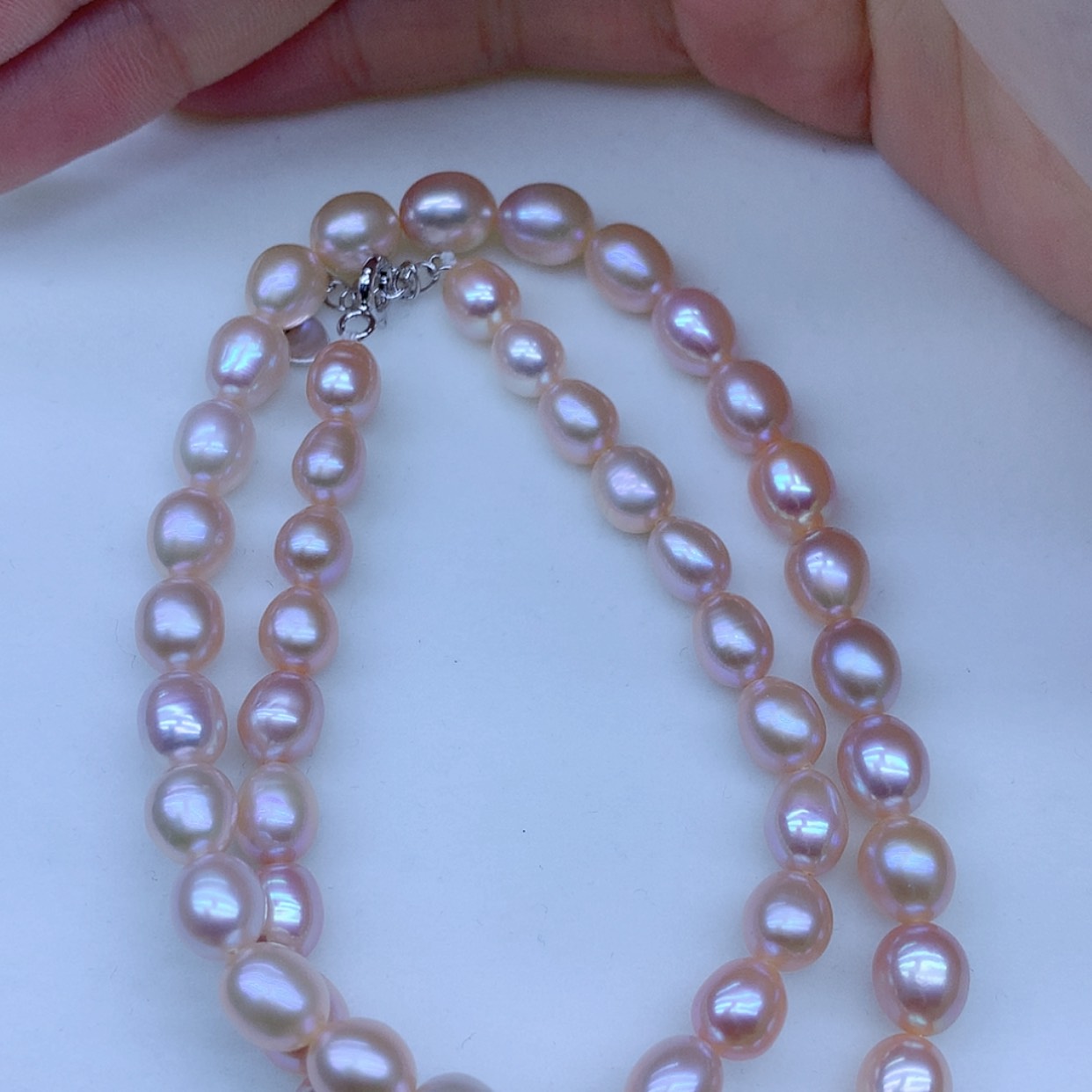 【闪购商品】淡水珍珠颈饰银S925镶嵌