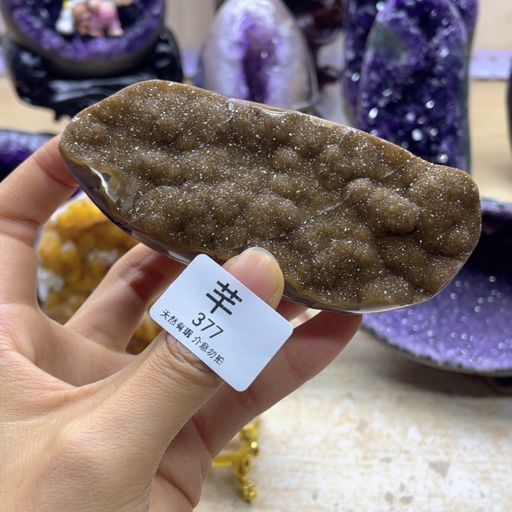 未镶嵌珠宝半成品紫晶