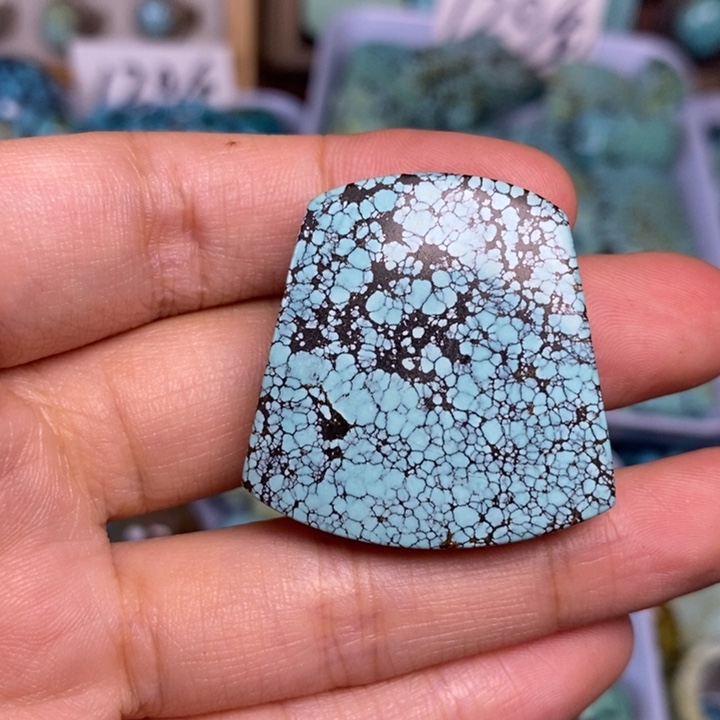 绿松石未镶嵌颈饰