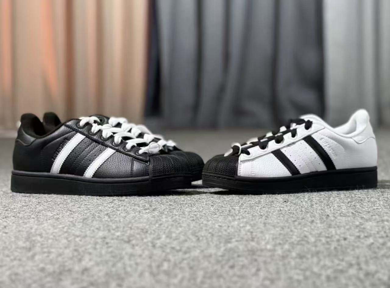 贝壳白标A二代皮吸汗低帮轻便板鞋休闲鞋运动鞋百搭潮流