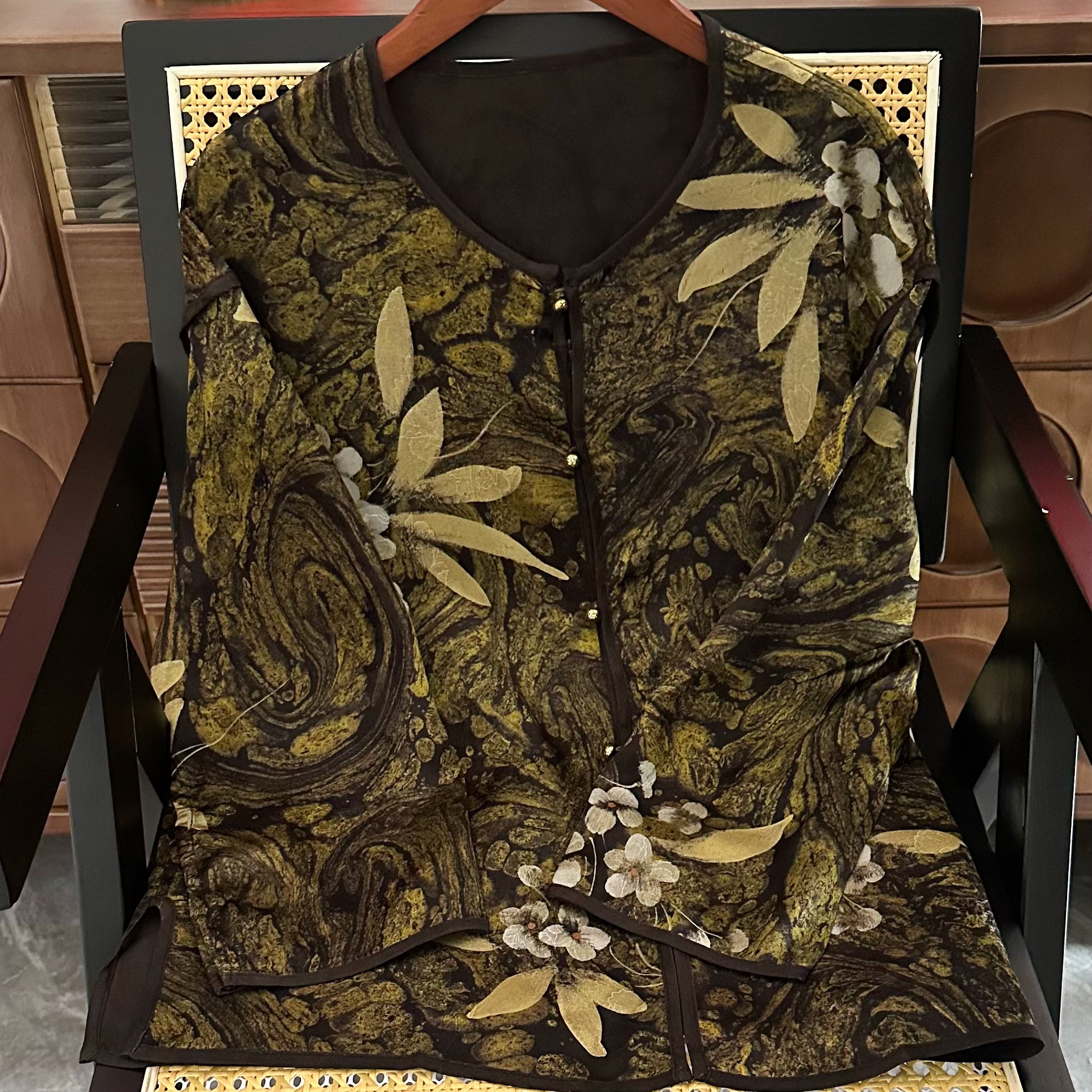 新中式国风新款宽松上衣外套显瘦气质百搭