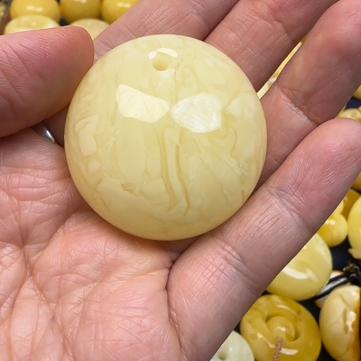 蜜蜡未镶嵌颈饰天然蜜蜡