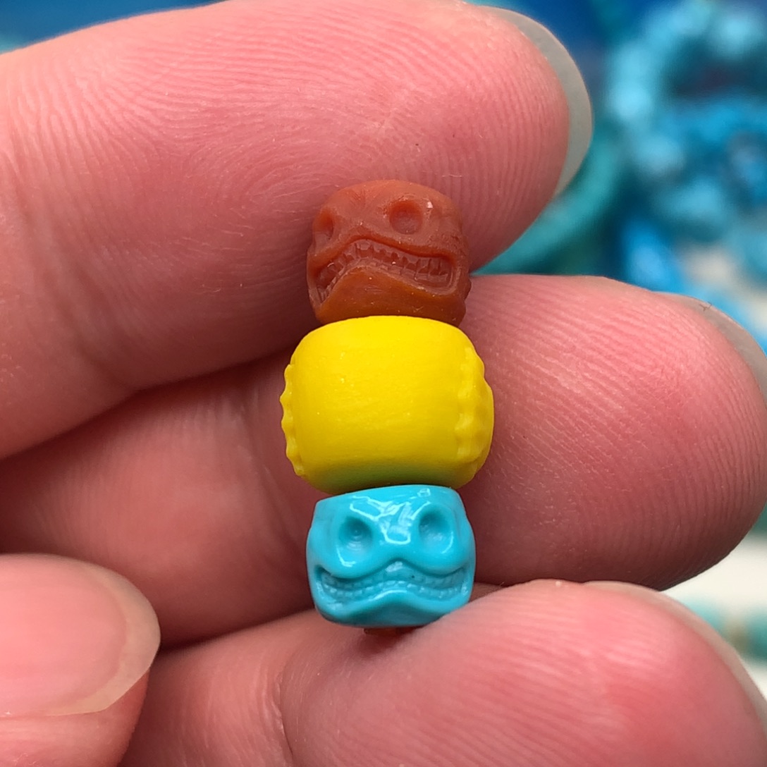 绿松石未镶嵌红绿灯老型套装